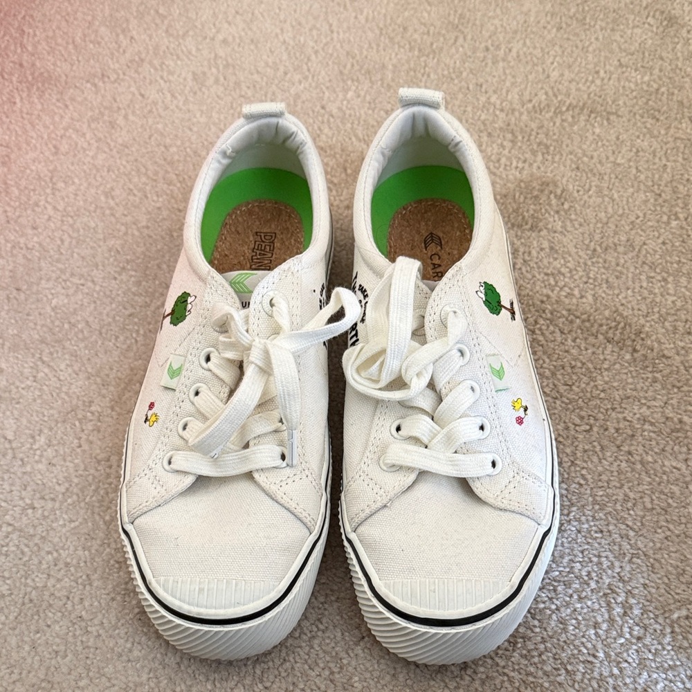 Cariuma x Peanuts canvas sneakers